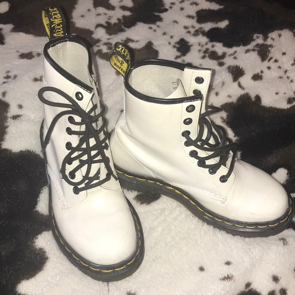 🐁DR. MARTEN WHITE 1460W☁️